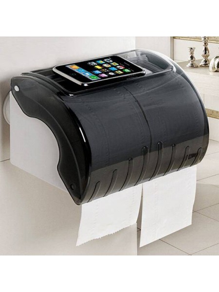Держатель туалетной бумаги с подставкой для телефона