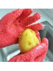 Кухонные перчатки для чистки овощей 