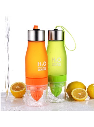 Бутылка для воды с соковыжималкой H2O Water (650 мл) 