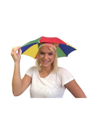 Радужный зонтик шляпа
