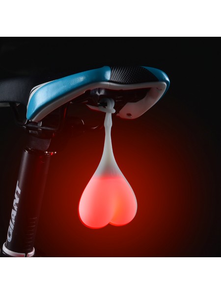 Предупрупреждающий задний фонарь для велосипеда 