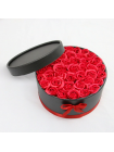 Подарочная коробка с мыльными цветами розы