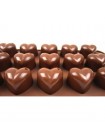 Силиконовая форма для шоколада сердечки