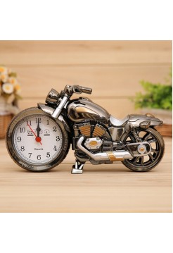 Настольные ретро-часы «3D мотоцикл»