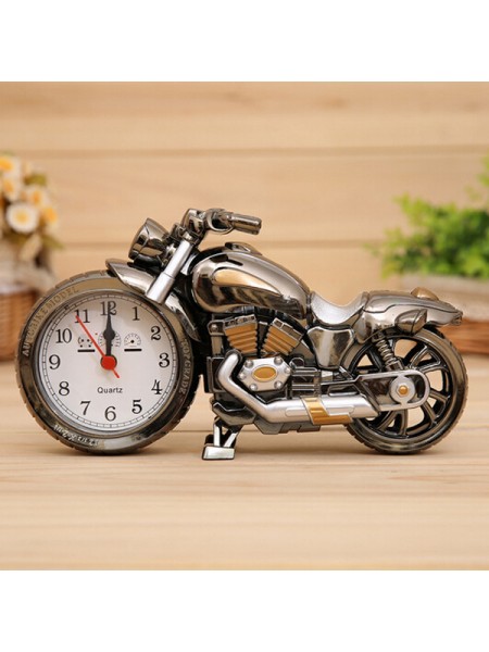 Настольные ретро-часы «3D мотоцикл»