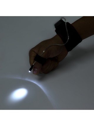 Многофункциональный фонарик на запястье руки