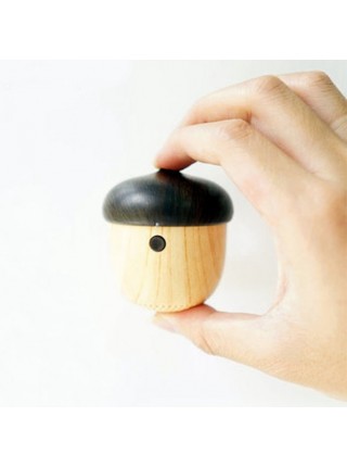 Деревянная Bluetooth-колонка для телефона «жёлудь» 