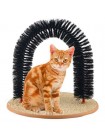 Закругленная щетка-чесалка для кошек