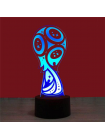 Светодиодный ночной 3D светильник World Cup
