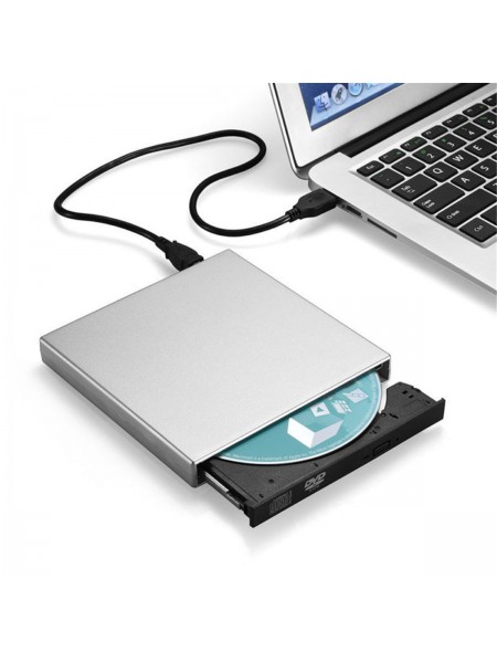 Внешний CD/DVD привод USB 2.0 для ноутбука