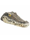 Украшение для пруда реалистичная плавающая голова крокодила