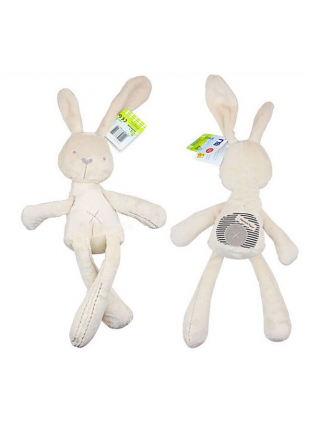 Детская плюшевая игрушка бархатный кролик