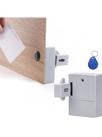 Скрытый RFID замок для дверей и ящиков
