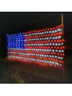 Светодиодное украшение из гирлянд USA American flag
