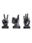 Смолистые настольные статуи скульптуры жесты рук