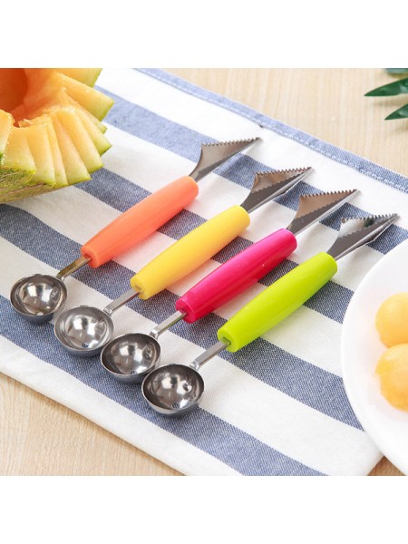 Нож ложка для фигурной резки фруктов и овощей