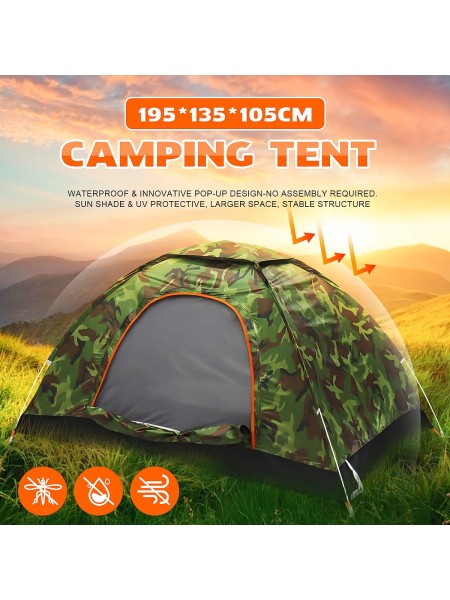 Двухместная палатка для кемпинга 