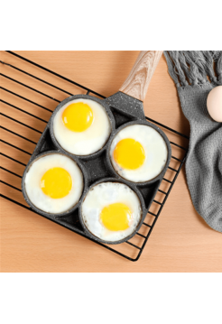 Сковорода на 4 секции для яичницы и оладьев