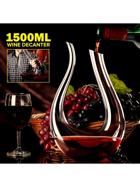 Стеклянный графин для вина (1500 мл)