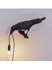 Настольная лампа в форме ворона