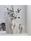Керамическая ваза в скандинавском стиле 