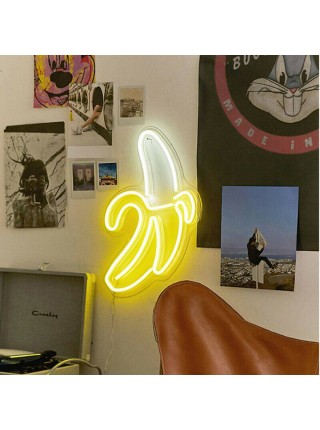 Неоновый светильник банан