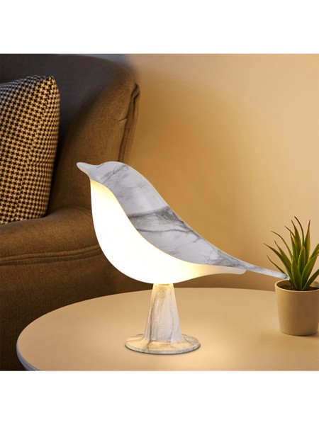 Настольная лампа птичка