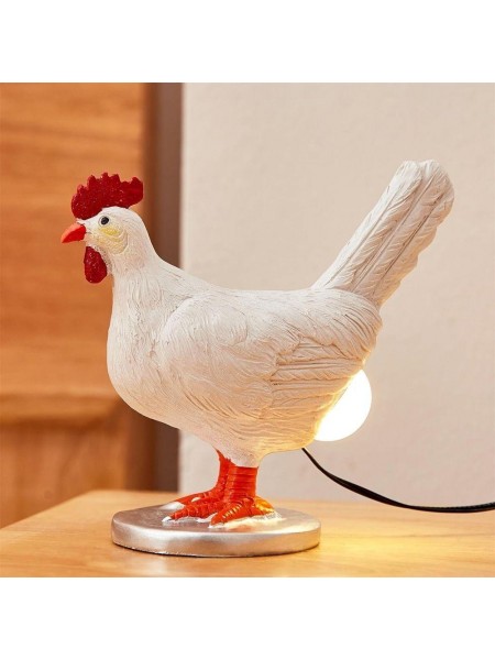 Настольный светильник курица