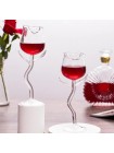 Бокал для вина в форме розы