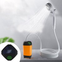 Электрический душ для кемпинга с цифровым дисплеем