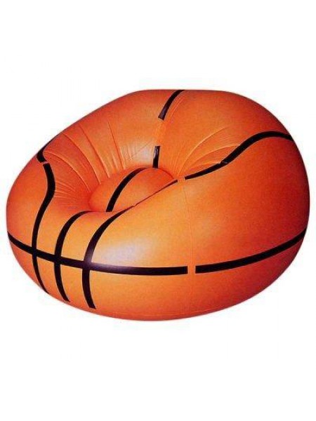 Надувное кресло в форме баскетбольного мяча