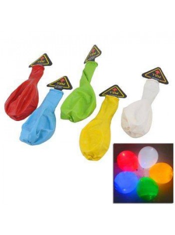 Воздушные шарики со светодиодной подсветкой (5 шт.)