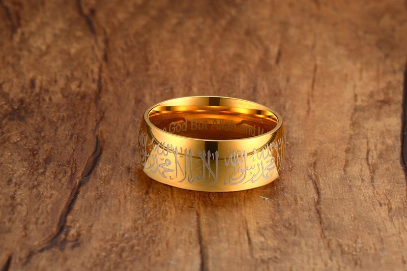 Мусульманские кольца из золота